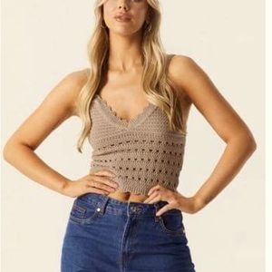 Brand New crochet top from Urban planet